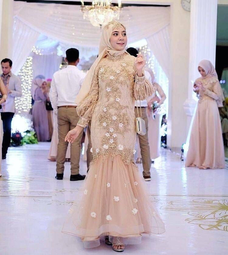 Kebaya Brokat Model Baju Pesta 2019 Hijab