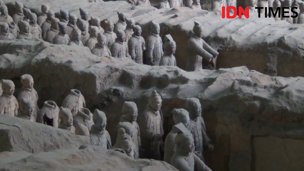 16 Hal Unik, Pasukan Terakota Penjaga Makam Kaisar Pertama Tiongkok
