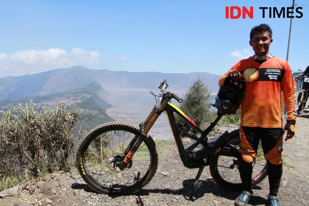 Babak Seeding Run 76 Indonesia Downhill di Ternadi Park Kudus Sengit
