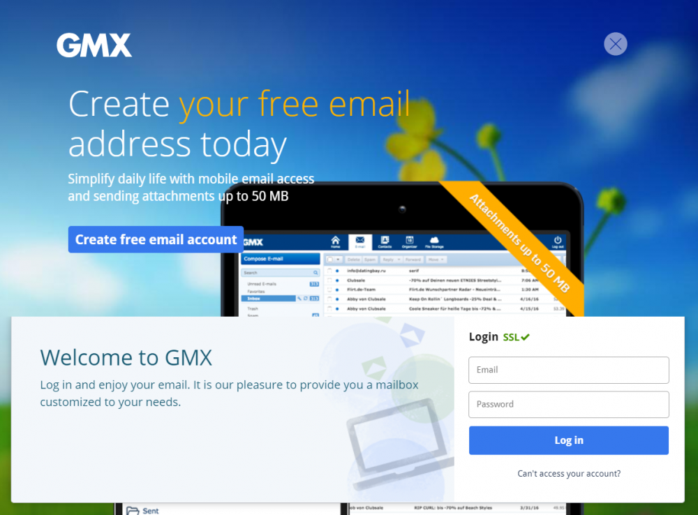 GMX Mail adalah layanan email yang sudah beroperasi sejak tahun 1997 tetapi...