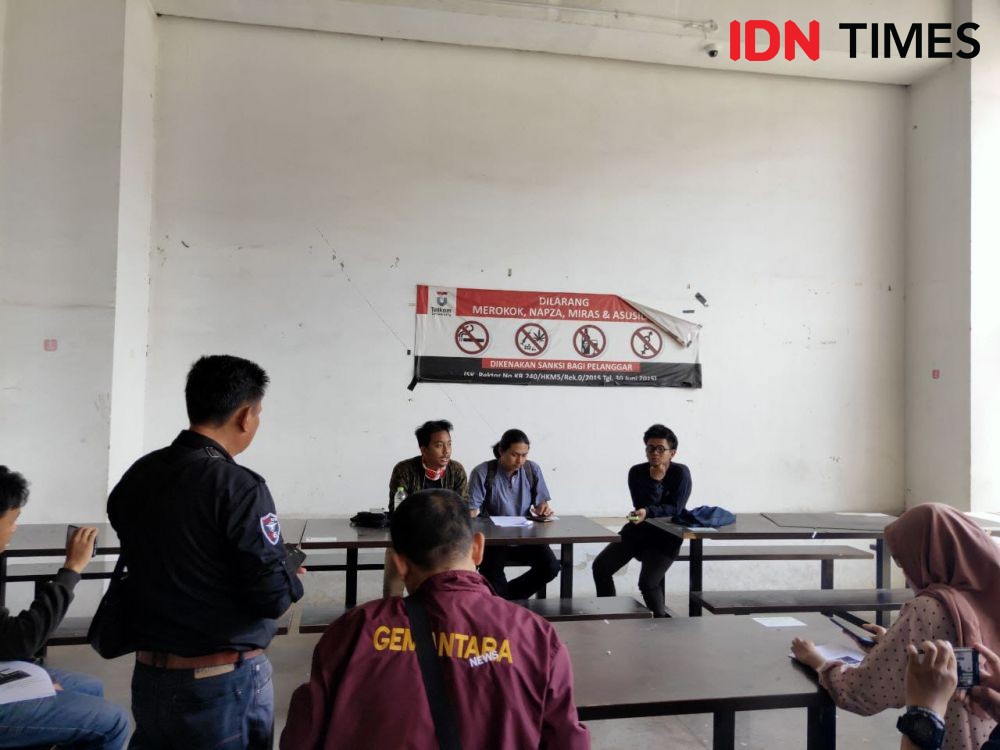 Mahasiswa Bandung Tersinggung dengan Ulah Terduga Intel Polrestabes