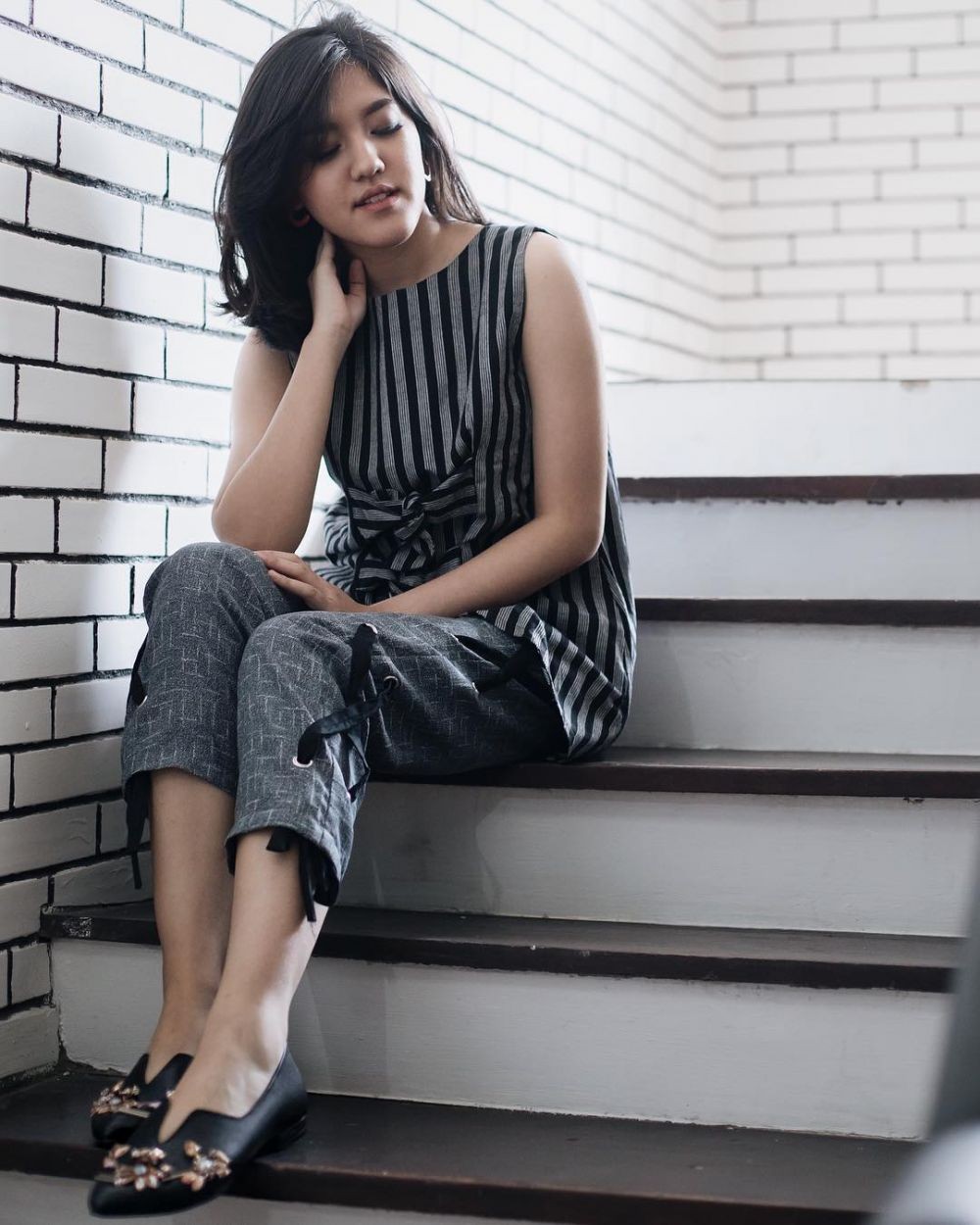 OOTD ala Ify Alyssa untuk Malam Minggu, Dominasi Dress yang Manis