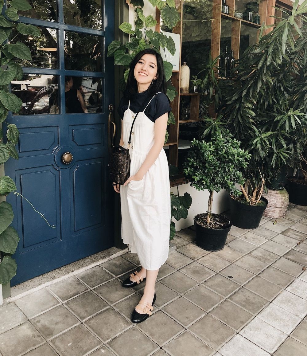 OOTD ala Ify Alyssa untuk Malam Minggu, Dominasi Dress yang Manis