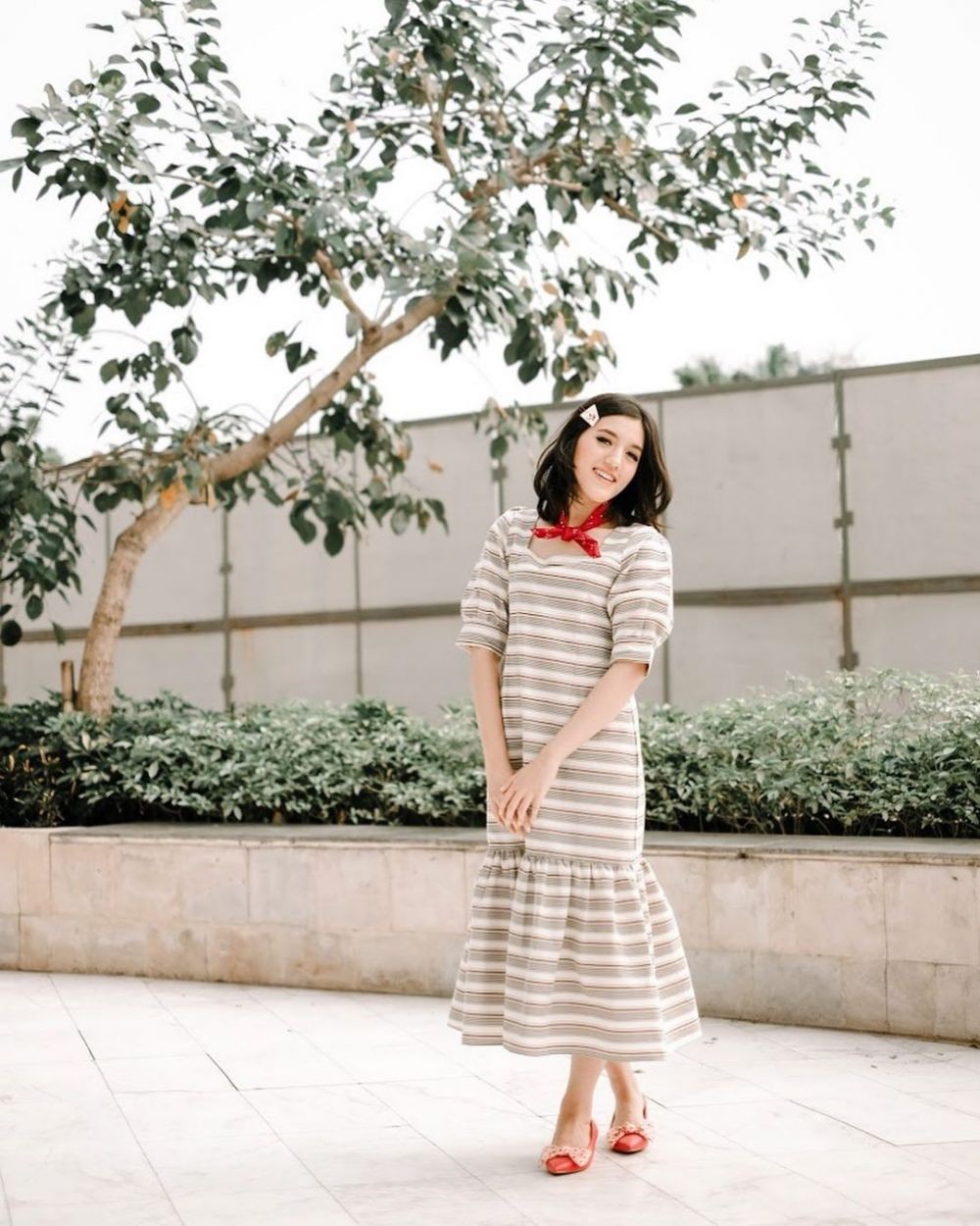 OOTD ala Ify Alyssa untuk Malam Minggu, Dominasi Dress yang Manis