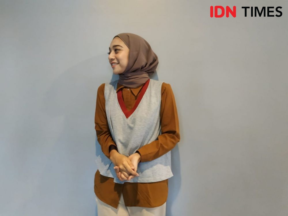 Ketika Chiki Fawzi Cari Desainer Pattern Hijab Terbaik di Bandung