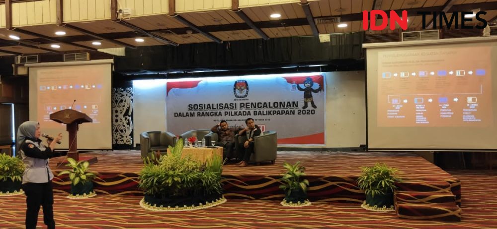 KPU Sosialisasikan Syarat Calon Independen Pilkada Balikpapan 2020