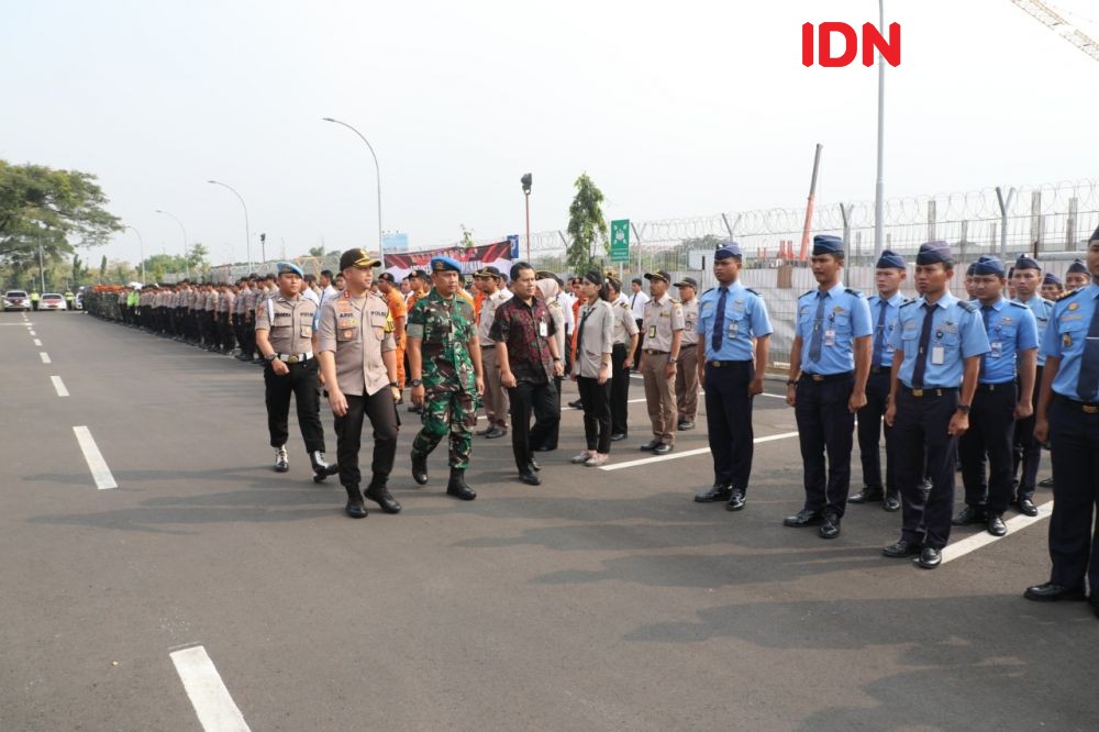 Bandara Soetta Perketat Pengamanan Jelang Pelantikan Jokowi