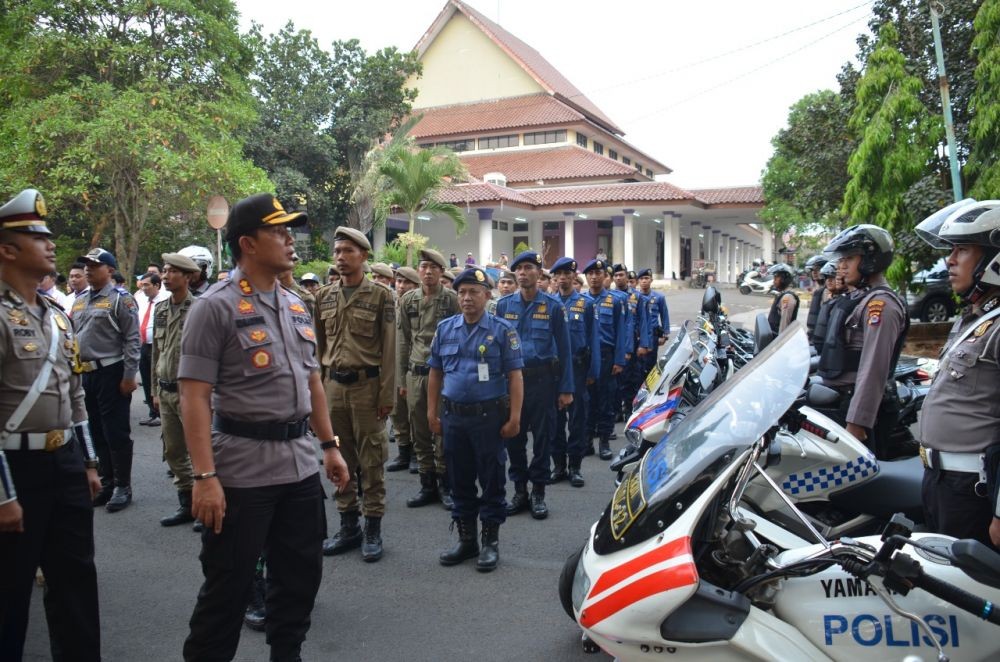 800 Personel Polresta Tangerang Siaga Amankan Pelantikan Jokowi-Ma'ruf