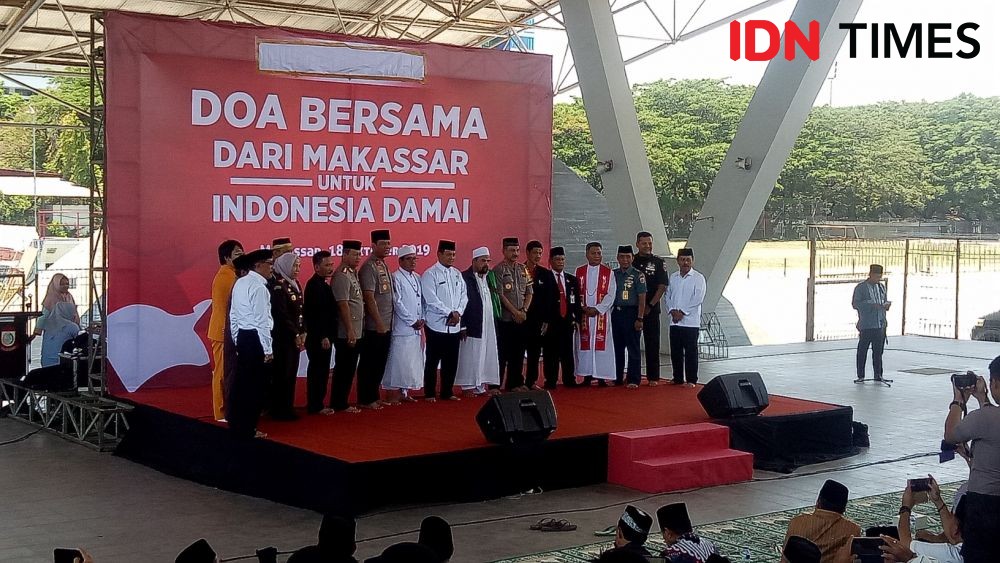 Jelang Pelantikan Presiden, Warga di Makassar Gelar Doa Bersama 