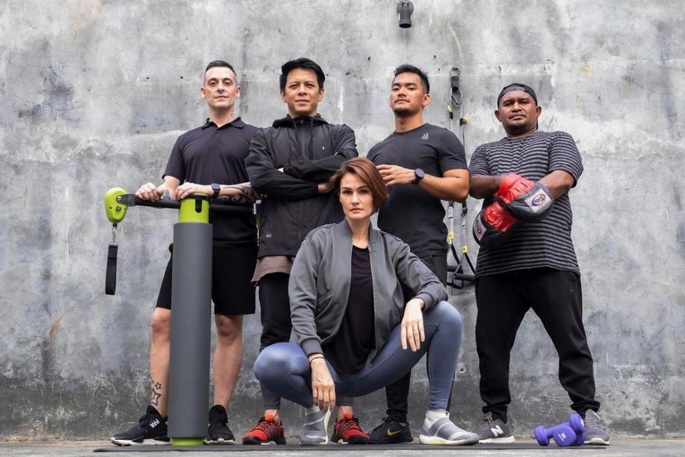 10 Gaya Rima Melati Ketika Berolahraga, Pamer Body Goals Nih!
