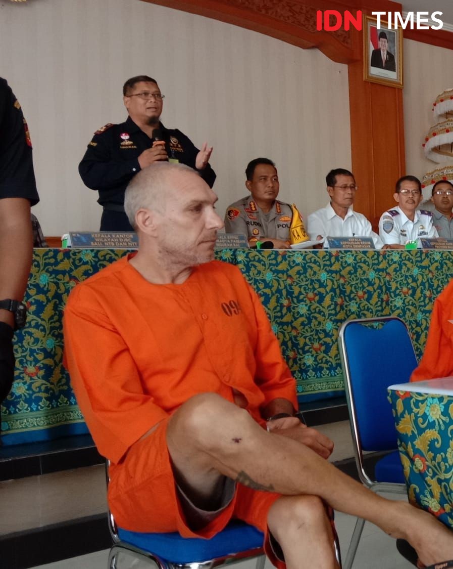 Terima Kiriman Kokain dari Prancis, Olivier Diciduk di Bali