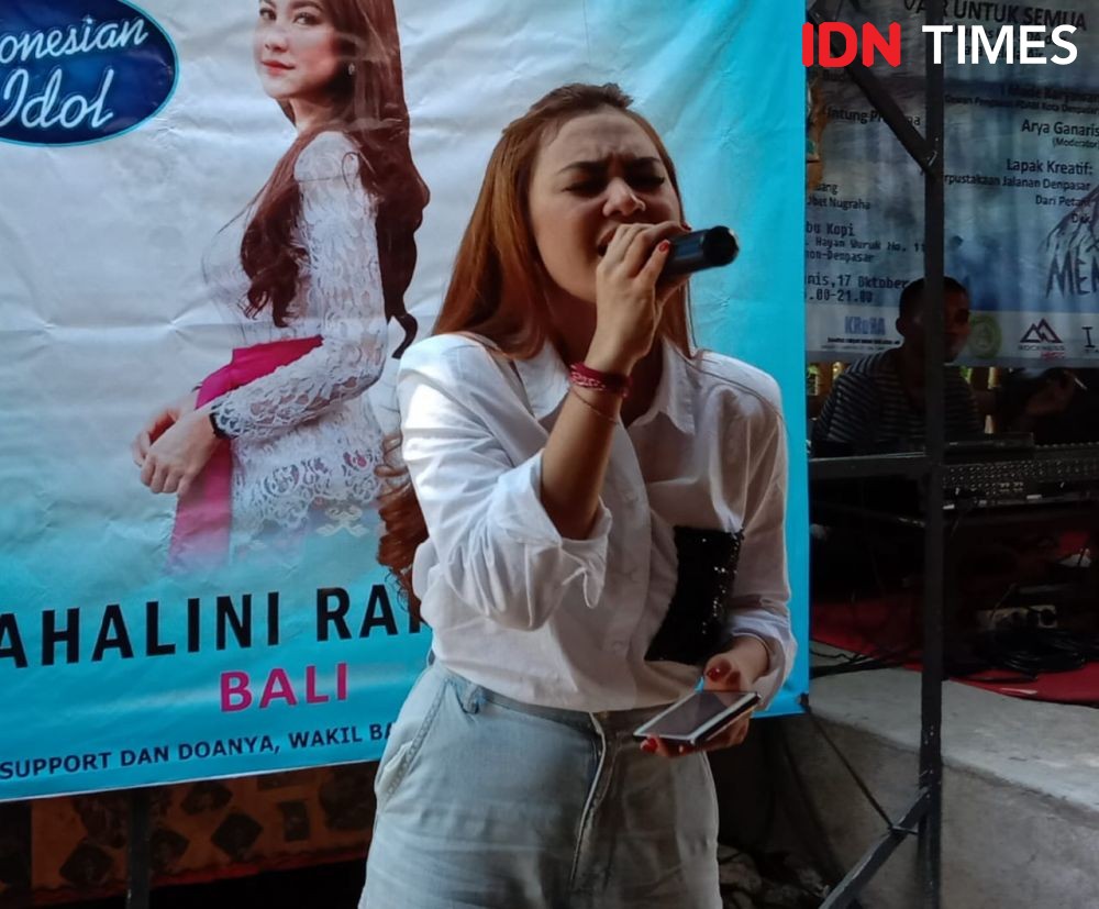 Biar Mood Nyanyi, Peserta Indonesian Idol Asal Bali Teriak di Rumah