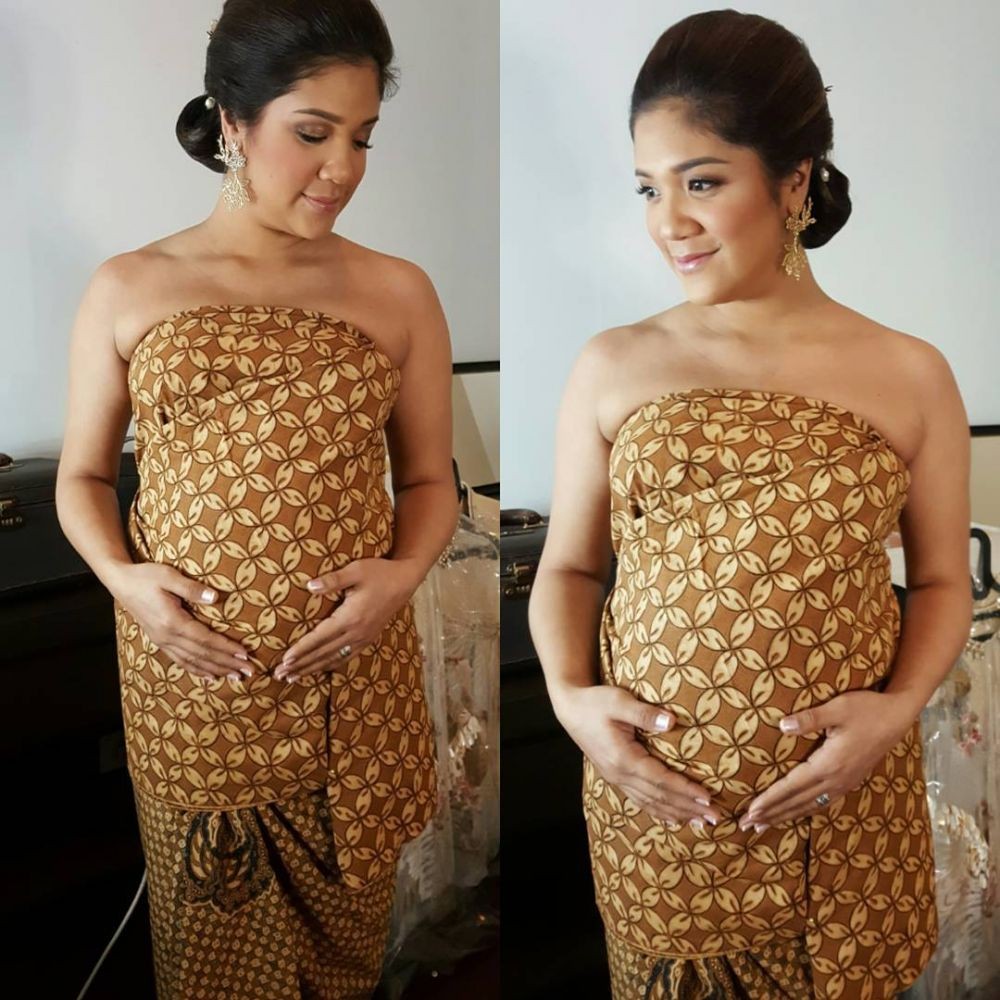 Inspirasi Baju Adat Jawa ala Franka Franklin, Istri Nadiem Makarim