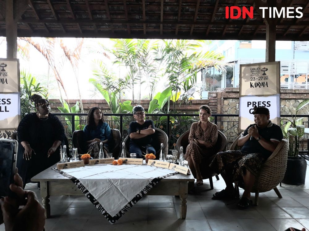 Pembukaan UWRF 2019, Cok Ace: Penulis Lokal Bali Punya Potensi Besar