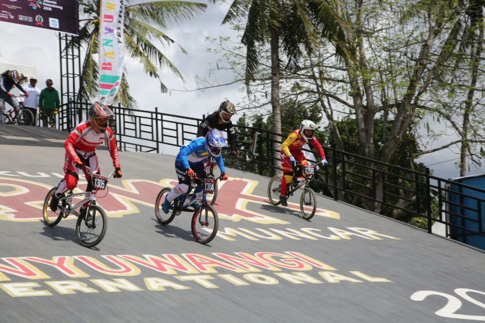 19 Bulan Cidera, Juara Dunia BMX Caroline Ikut Berlaga di Banyuwangi