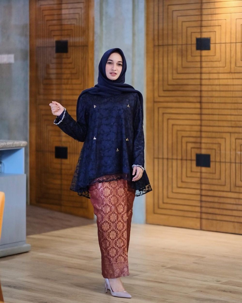 Kebaya Hijab Zsalsa Nadila Cocok buat Penyuka Warna  