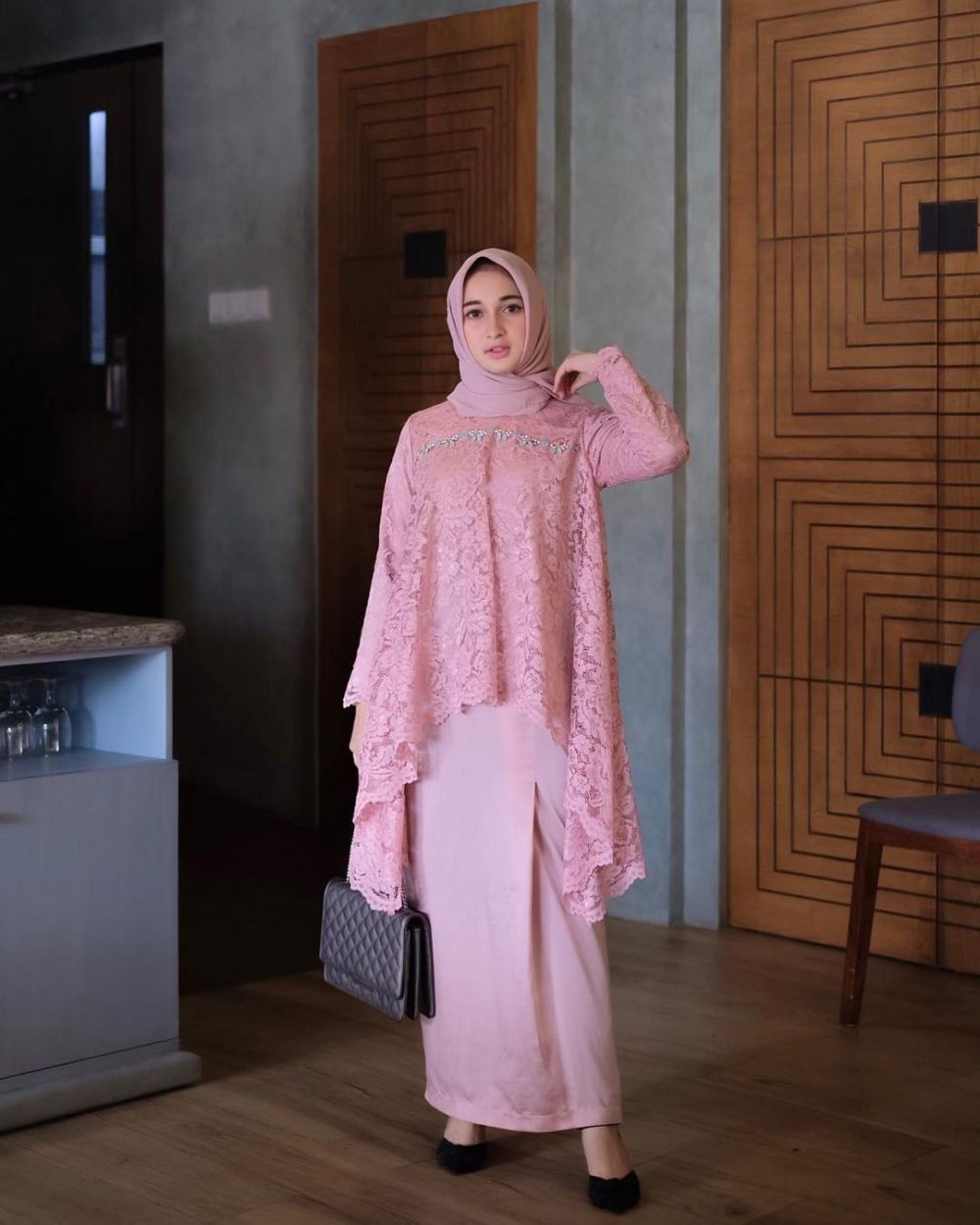 Kebaya Hijab Zsalsa Nadila Cocok buat Penyuka Warna  