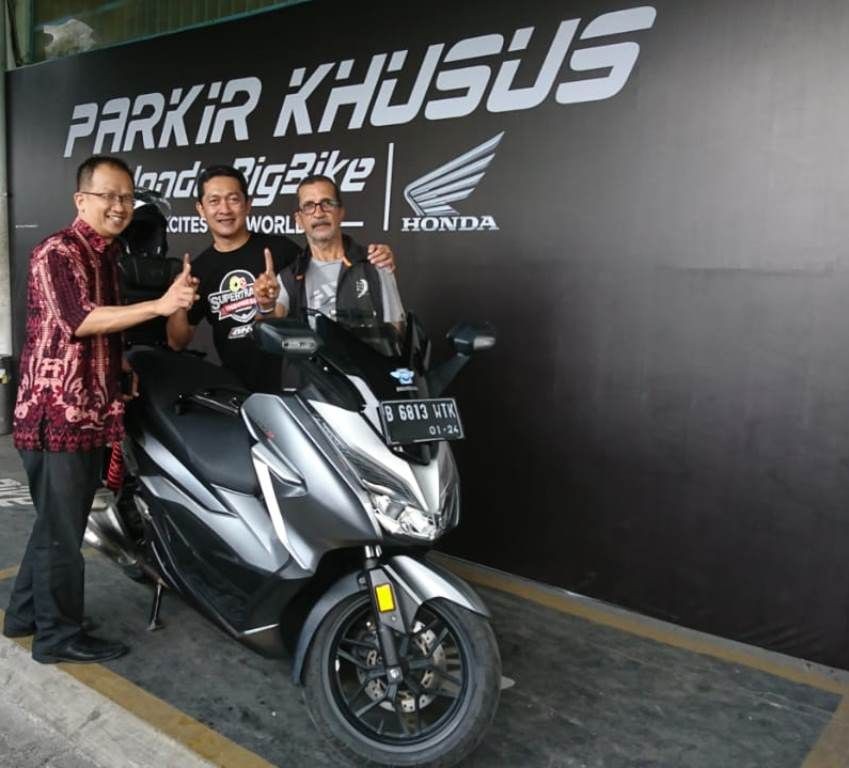 Usia 62 Tahun, Farid Sungkar Touring Jakarta-Sabang Naik Honda Forza