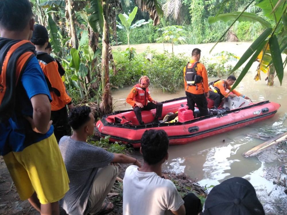 Remaja Binjai yang Hanyut di Sungai Ditemukan Tidak Bernyawa