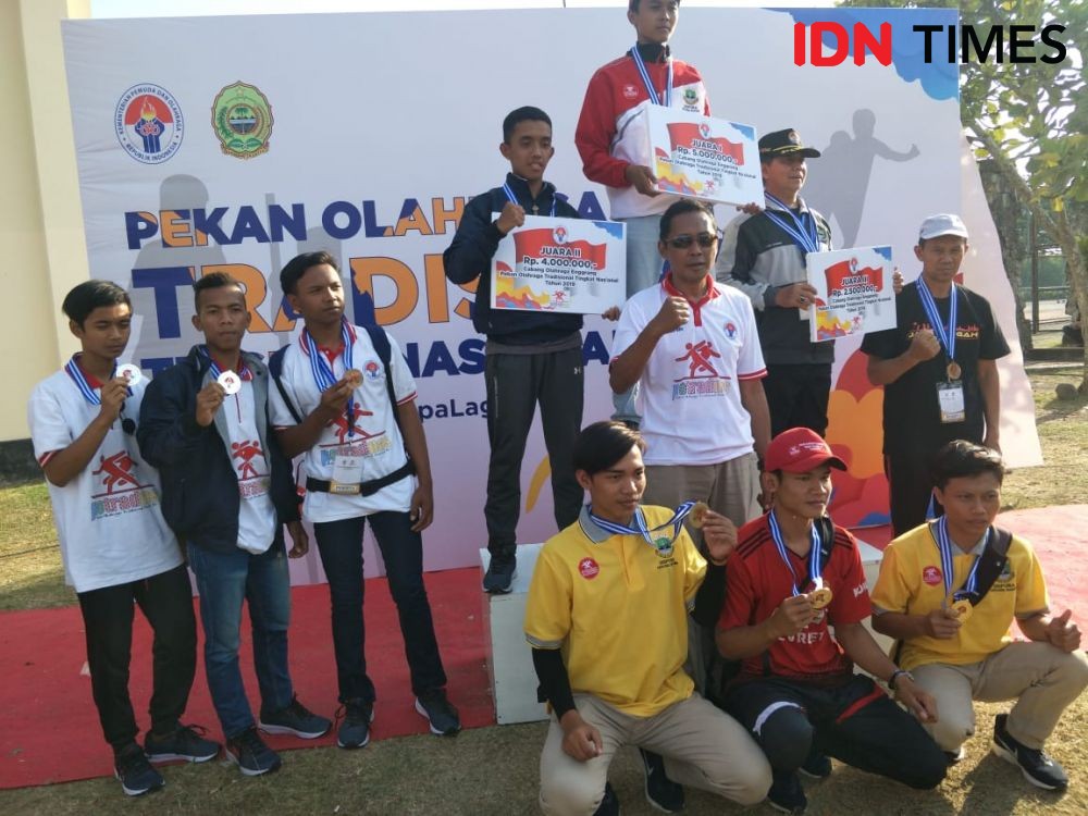 Ratusan Atlet Meriahkan Pekan Olahraga Tradisional, Banten Juara Umum