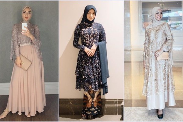  Kebaya  Hijab ala Citra Kirana Referensi  Tampil Glamour 