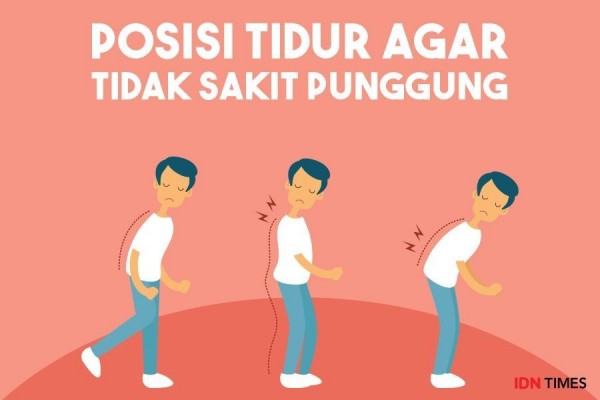 5 Posisi Tidur yang Bagus untuk Punggung dan Terasa Nyaman, Coba deh!