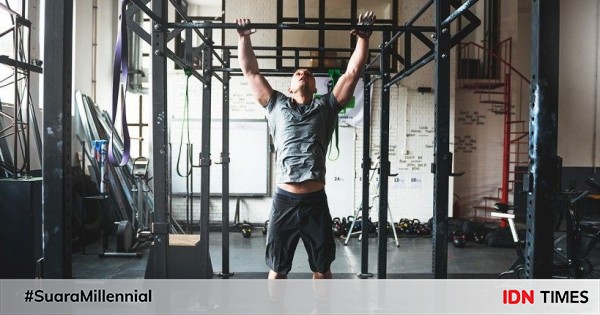 Gerakan angkat tubuh atau pull up dapat memperkuat otot
