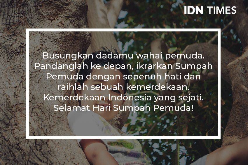 10 Ucapan Hari Sumpah Pemuda Yang Bisa Kamu Gunakan