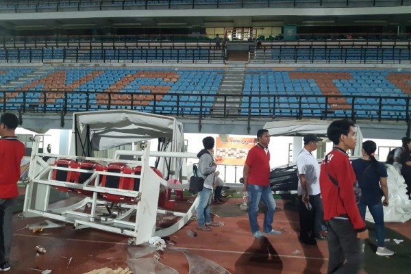 Observasi Video, Polisi Akan Usut Dalang Perusakan Stadion GBT