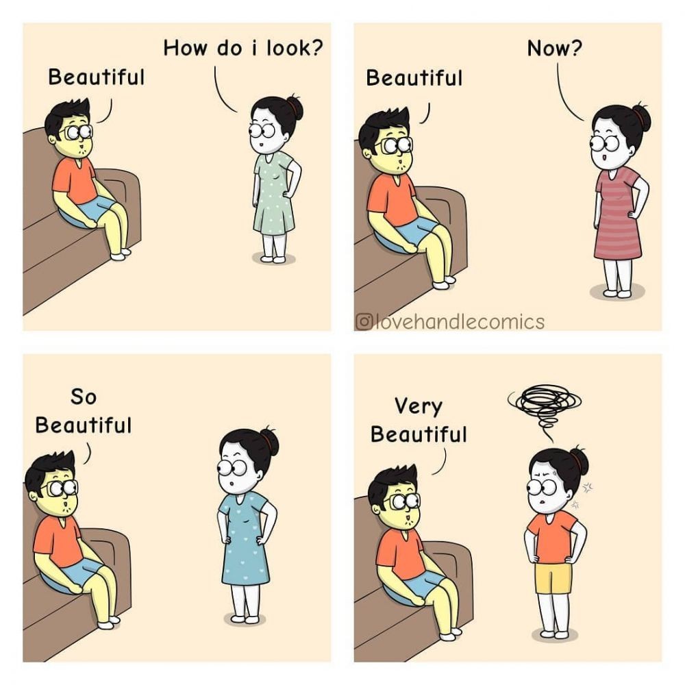 10 Ilustrasi Kehidupan Pasangan Muda, Konyol tapi Sweet