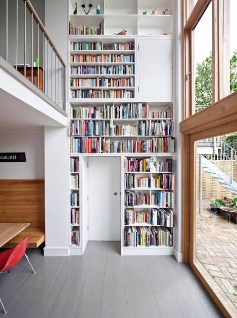 10 Desain Perpustakaan Mini di Rumah  Bisa Jadi Sudut 