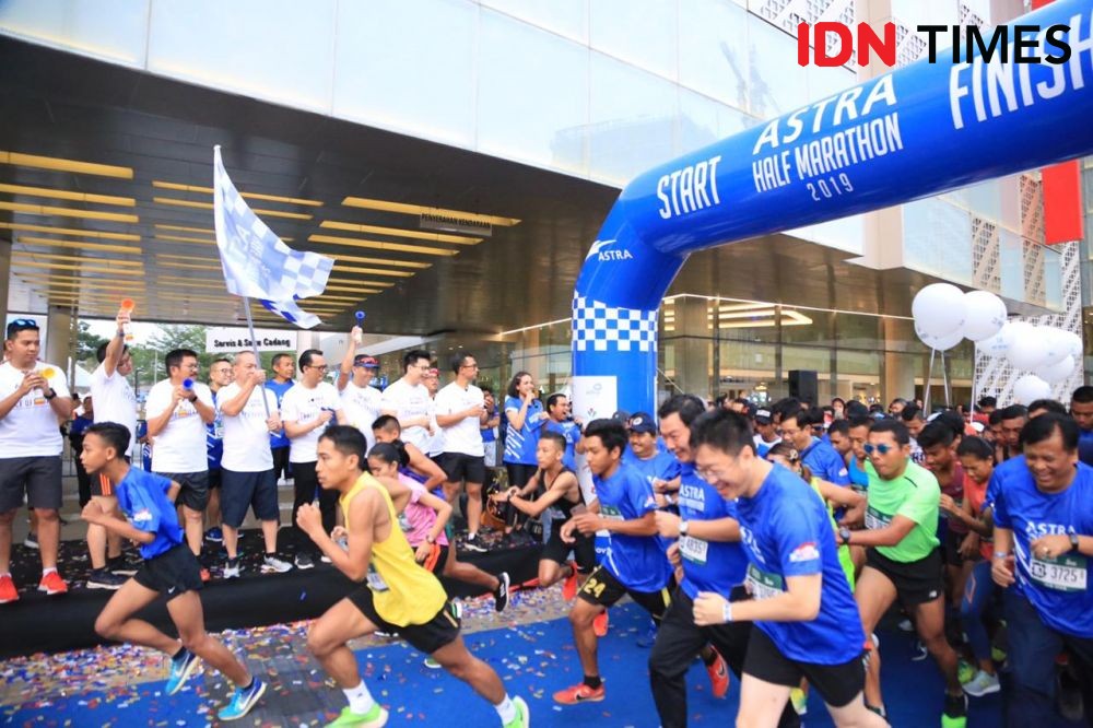 4 Ribu Pelari Ikuti Ajang Astra Half Marathon di Tangerang