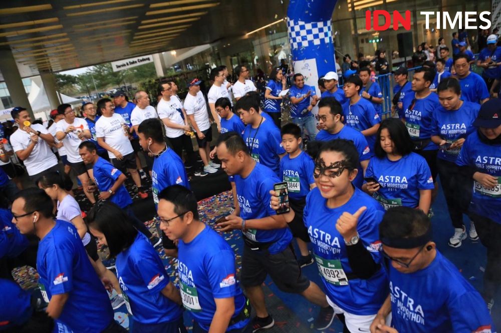 4 Ribu Pelari Ikuti Ajang Astra Half Marathon di Tangerang