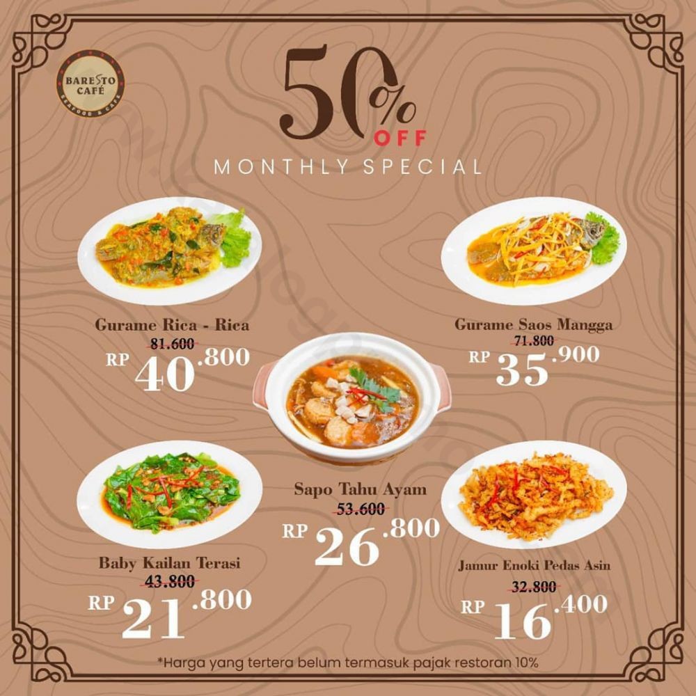 10 Promo Makan Murah Selama November, Ada yang Cuma Satu Rupiah!