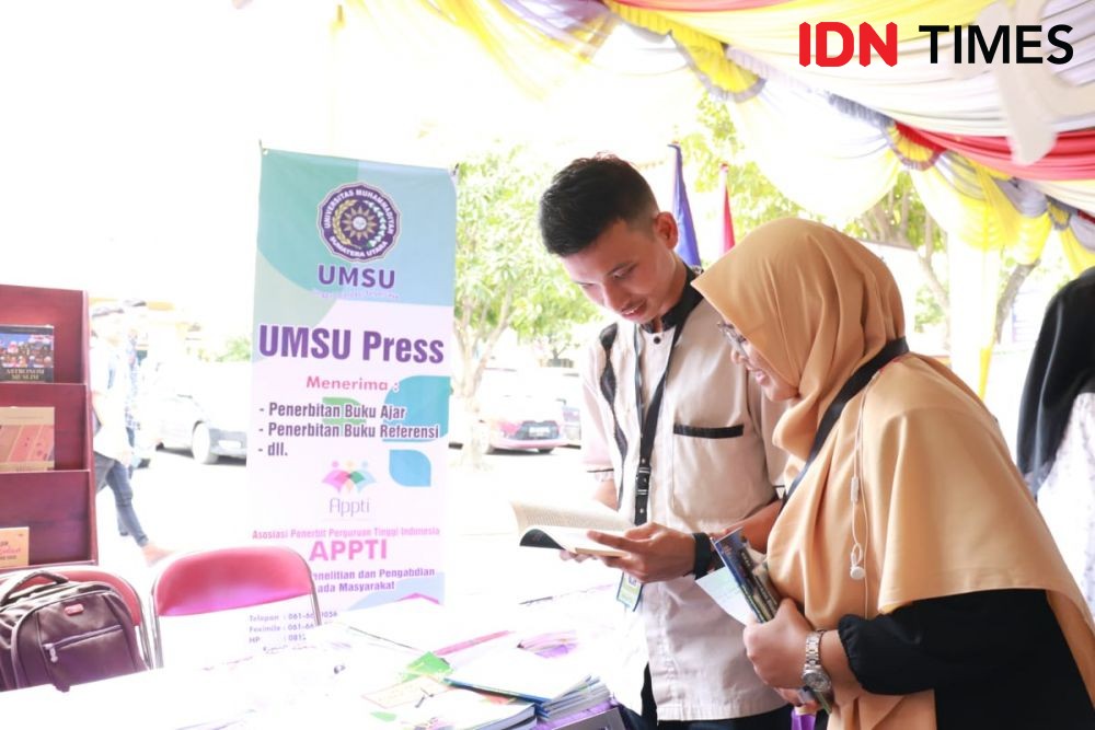 Medan Book Fair 2019 Hadir di UMSU, Banyak Buku-buku Murah