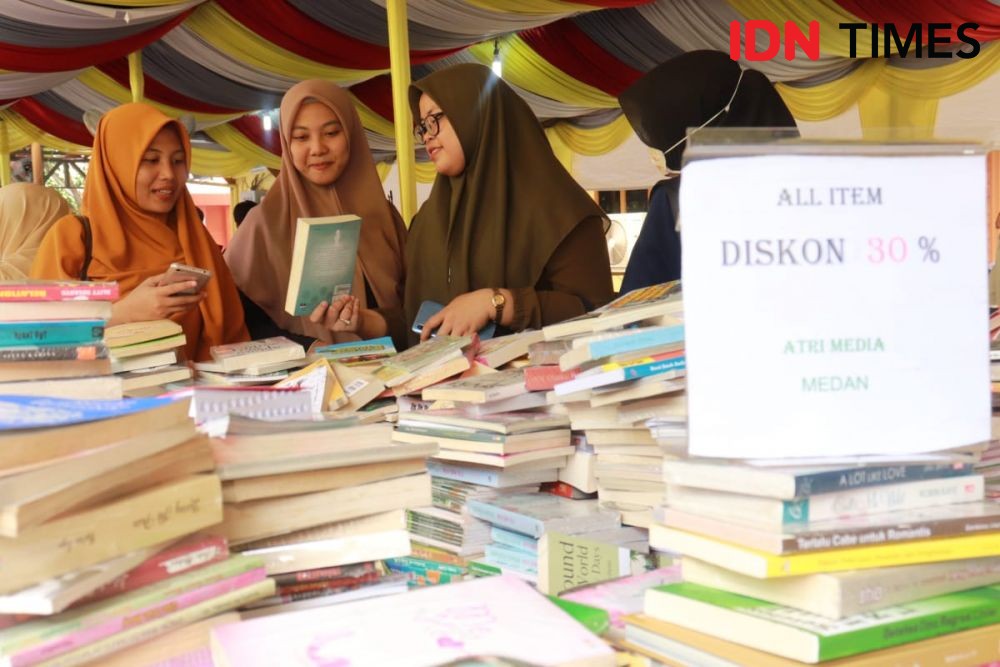 Medan Book Fair 2019 Hadir di UMSU, Banyak Buku-buku Murah