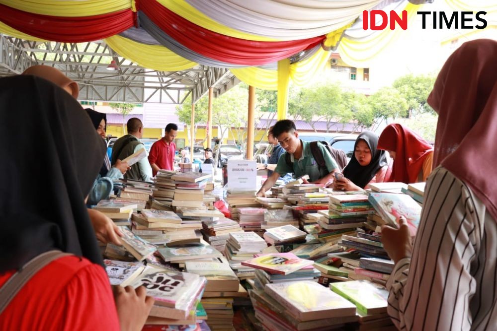 Medan Book Fair 2019 Hadir di UMSU, Banyak Buku-buku Murah
