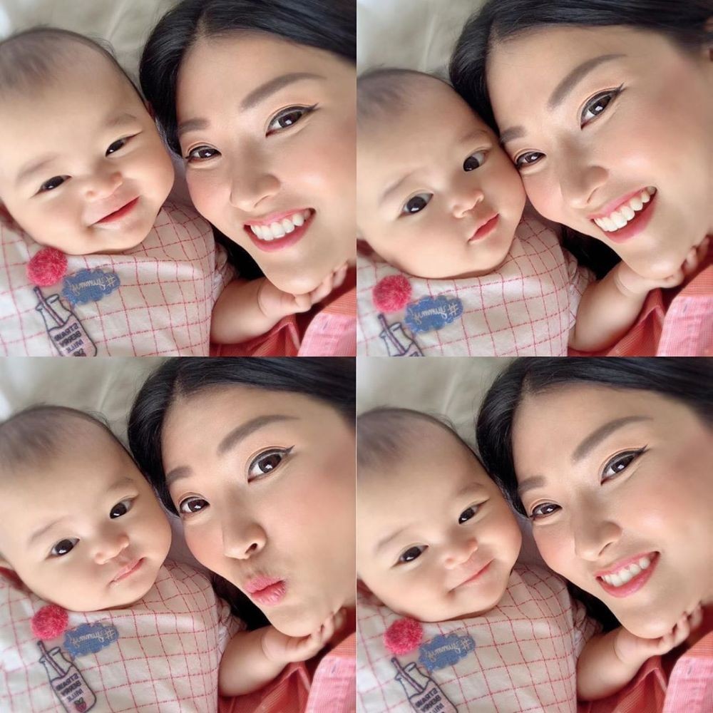 10 Potret Thania Onsu, Bayi Artis Paling Bikin Gemas