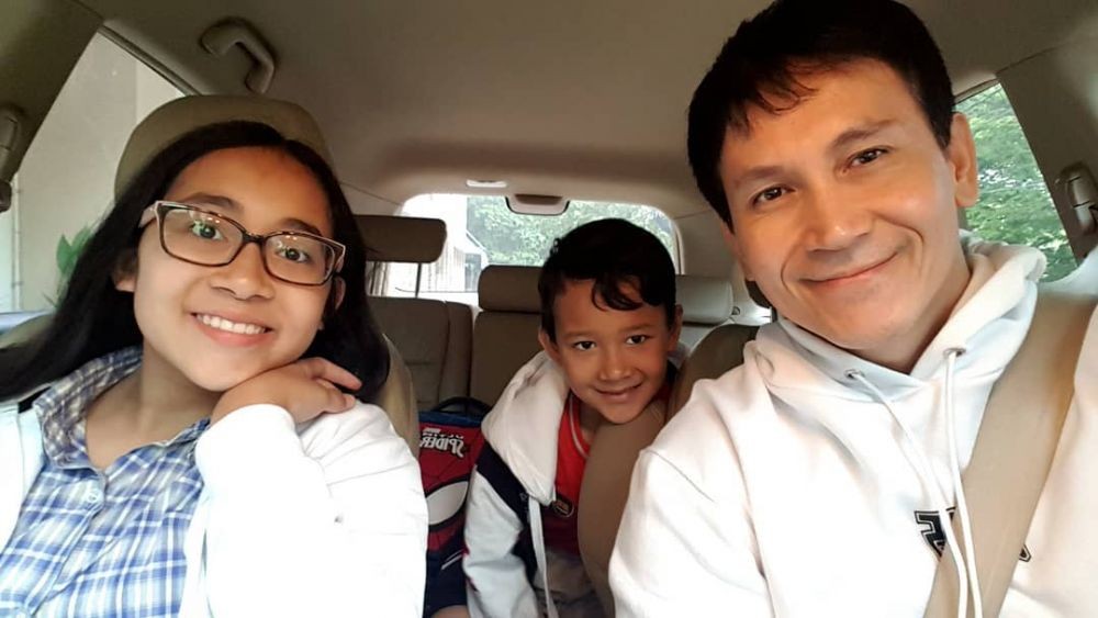 10 Foto Harmonis Marcelino Lefrandt dan Anaknya, Bukti Duda Keren!