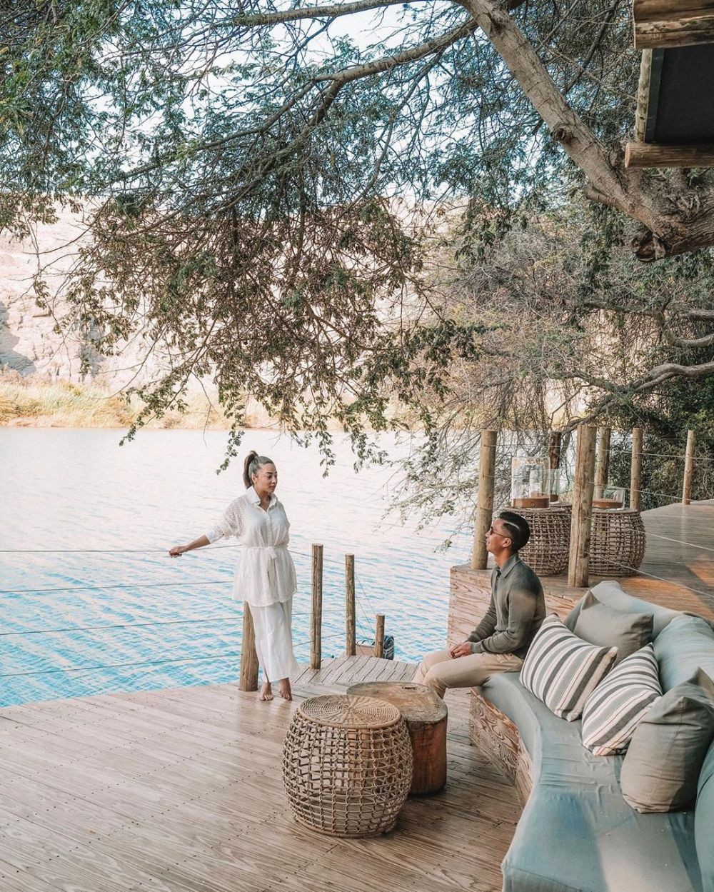 10 Potret Liburan Anti-Mainstream ala Nikita Willy dan Pacar