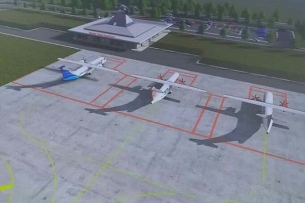 Tiru Bandara di Manchester, Bandara Purbalingga Dilengkapi Playground