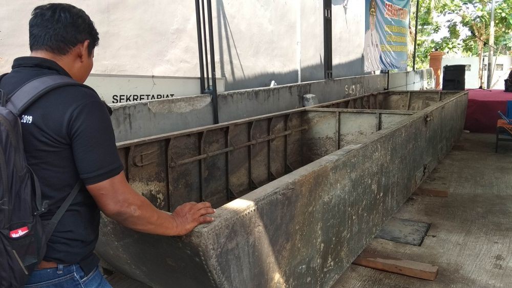 Perahu Baja Milik Belanda yang Ditemukan di Lamongan Buatan Amerika
