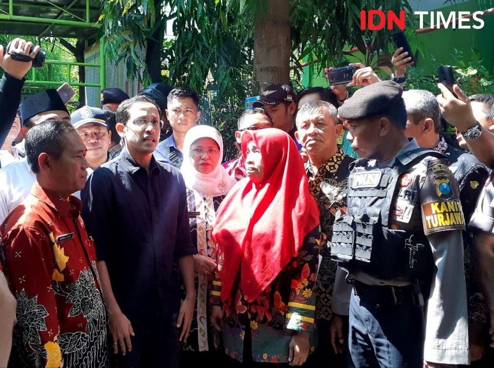 Dengarkan Keluhan Kepala Sekolah di Pasuruan, Begini Janji Nadiem