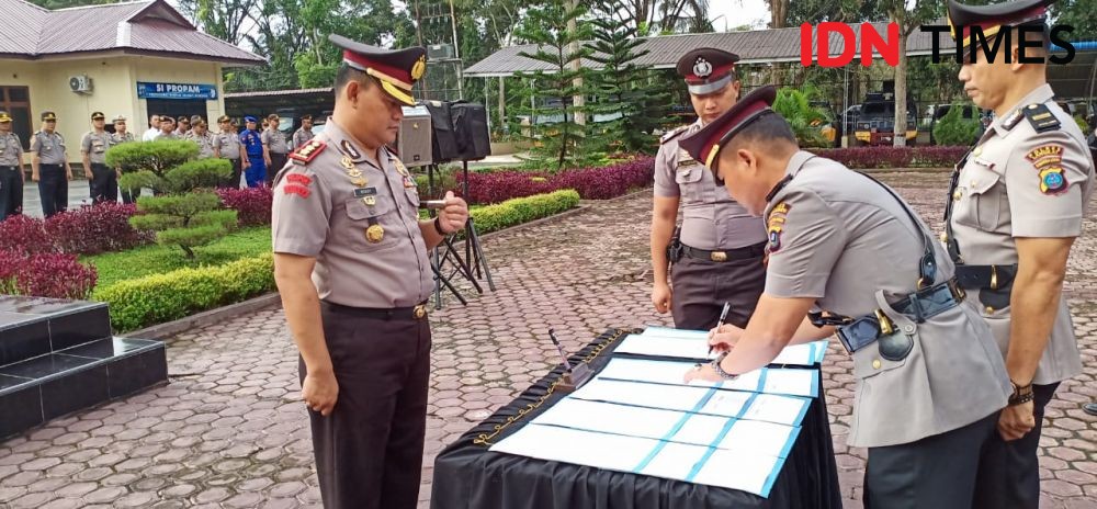 Daftar Lengkap Mutasi Perwira Pangkat Kombes dan AKBP di Polda Lampung