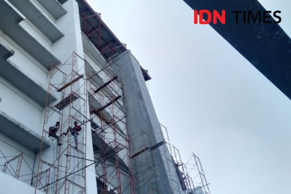 Pembangunan Stadion Madya Belum Rampung saat FIFA Tinjau Surabaya