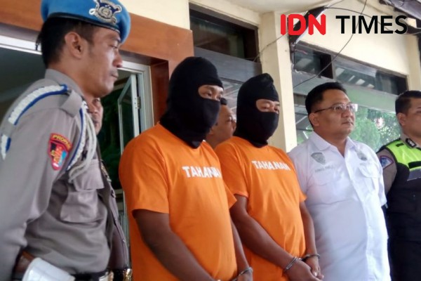 Polisi Bandung Tangkap Spesialis Pencuri Mobil Ojek Online