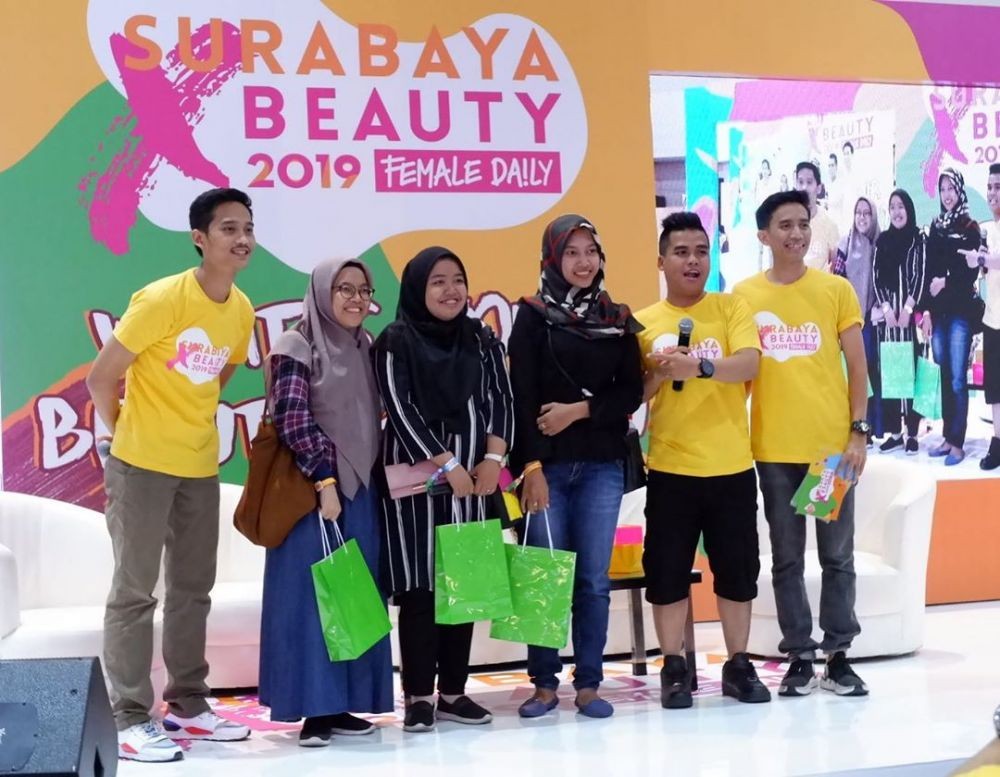 Keseruan Surabaya X Beauty 2019 Di Hari Pertama