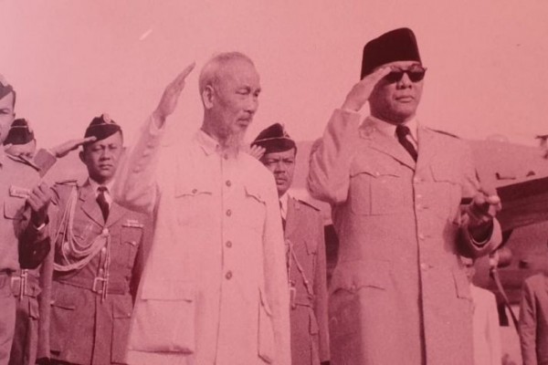 60 Tahun Indonesia-Vietnam, Foto Sukarno dan Ho Chi Minh Dipamerkan