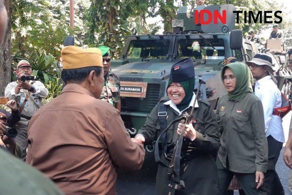 Parade Juang 2019, Risma Ingatkan Keberagaman dan Persatuan