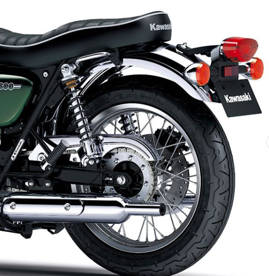 Sentuhan Baru Kawasaki W800, Aura Klasiknya Kini Lebih Kental
